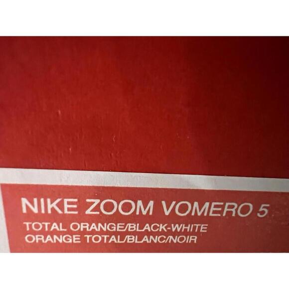 Nike Zoom Vomero 5 Orange Black White FB9149-800 Men\'s Shoes NEW Size 9 main image 7